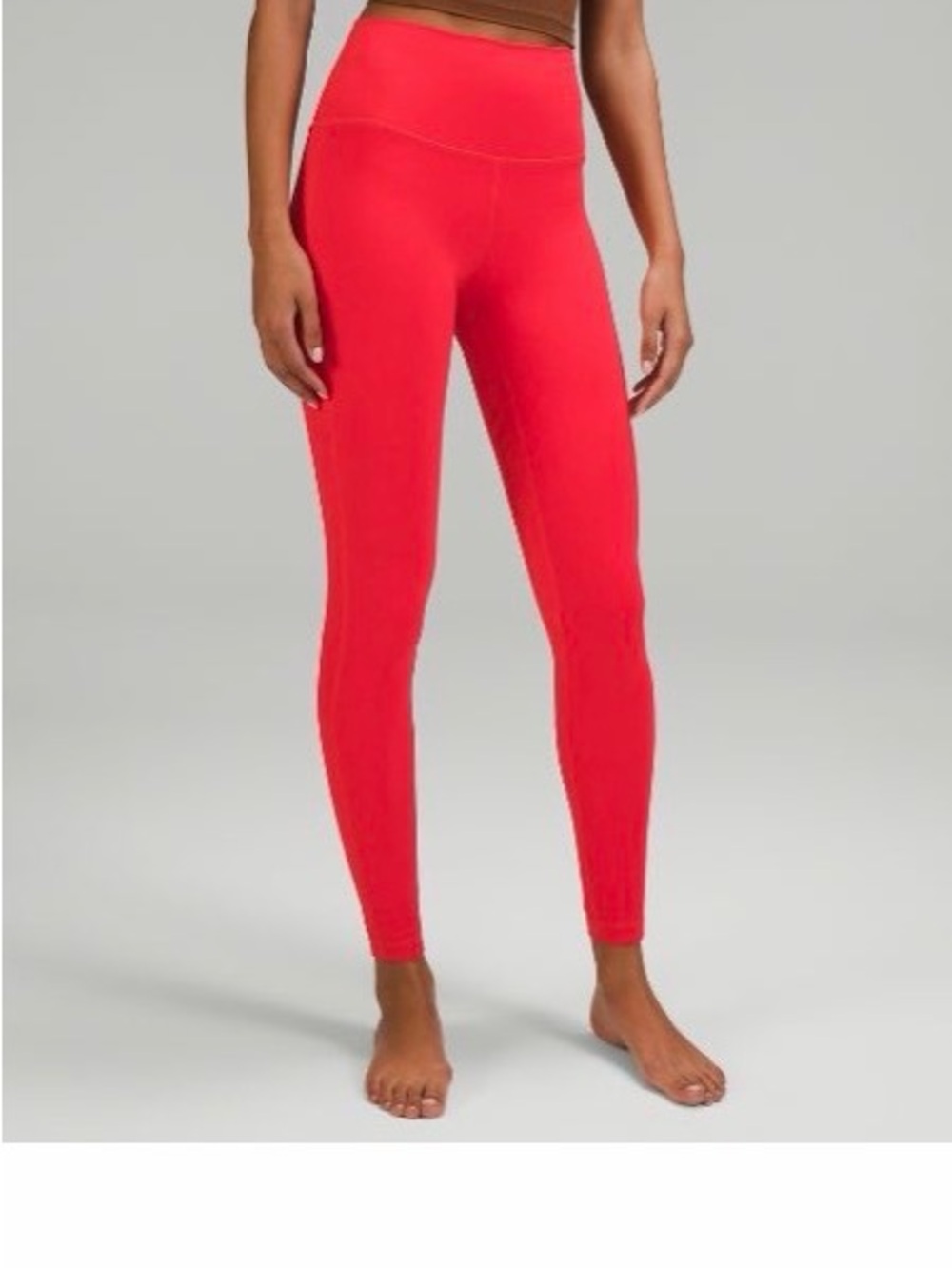 Lululemon Align 28” Legging- worn twice- carnation red
